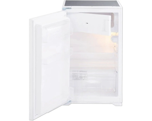 Geöffneter Kühlschrank für den Haushalt