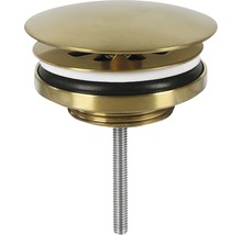 Design Schaftventil 1 1/4" matt gold-thumb-0
