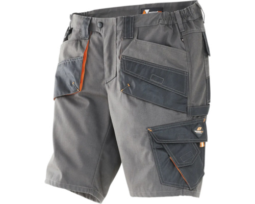 Terrax Workwear Short grau/orange Gr. 58