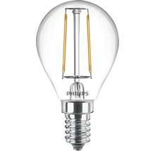 LED Tropfenlampe klar P45 E14/2W(25W) 250 lm 2700 K warmweiß