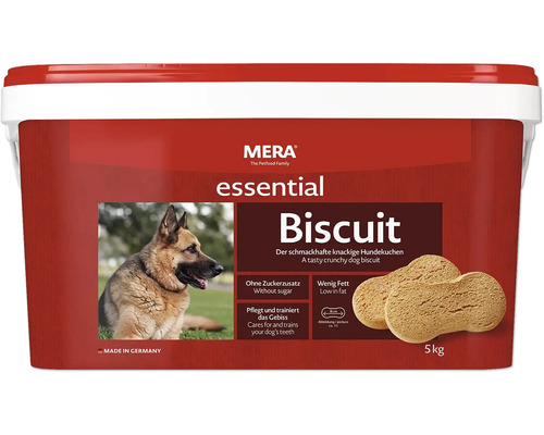 Hundesnack mera Backwaren Biscuits 5 kg