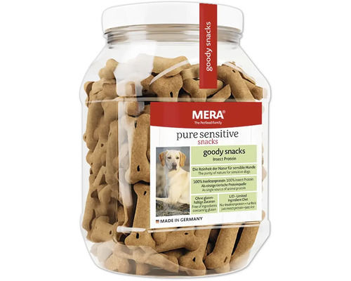 Hundesnack mera pure sensitiv Goody Insect Protein 600 g