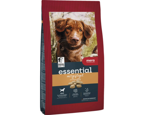 Hundefutter trocken mera essential Adult mit Geflügel 12,5 kg