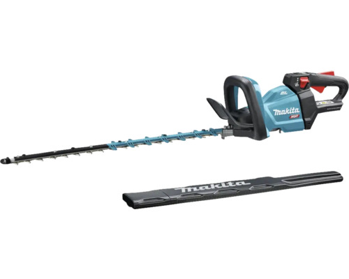 Makita Akku-Heckenschere mit Klingenschutz für sichere Lagerung