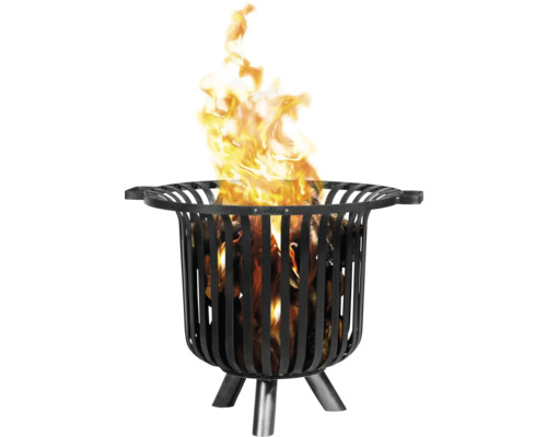 Feuerkorb Verona Cook King 60 x 52 cm schwarz