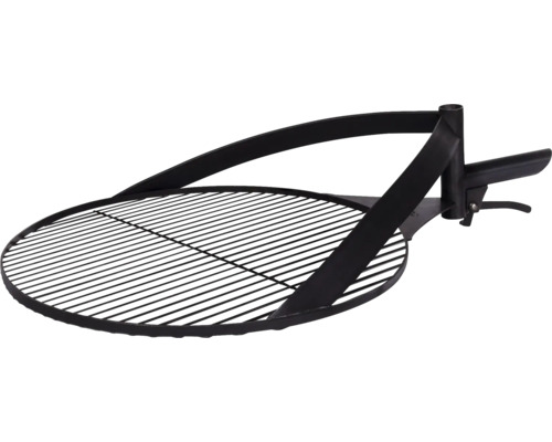 Grillrost inkl. Griff für Feuerschale Bandito & Montana X Cook King 60 cm schwarz Schwenkgrill aus Metall mit Grillrost