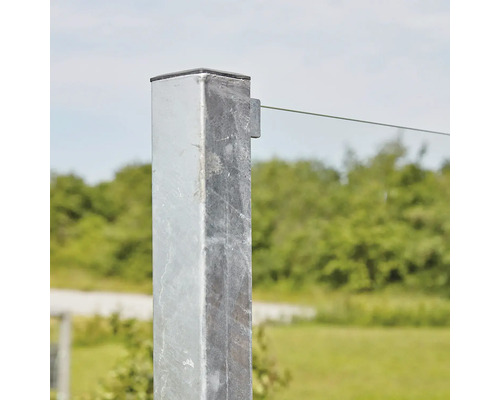 Zaunpfosten aus Metall