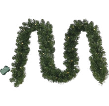Weihnachtsbaumgirlande mit Beleuchtung