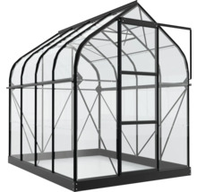 Gewächshaus mit Aluminiumrahmen und Polycarbonatplatten