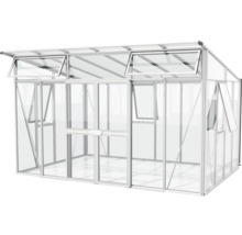 Gewächshaus Vitavia Aphrodite 11500 Einscheibensicherheitsglas/ Hohlkammerplatten 3/10 mm 275x396 cm Aluminium