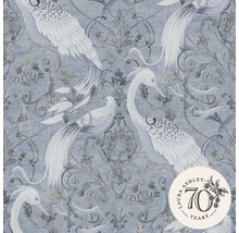 Tapete mit Vogel und Ornamentmuster