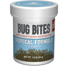 Bug Bites Fischfutter für tropische Fische, Insektenlarven und Lachsrezeptur in Dose