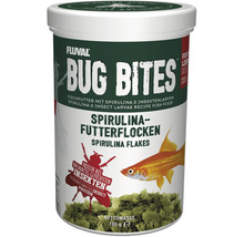 Fluval Bug Bites Spirulina Flocken Fischfutter, 180 Gramm, im Behälter
