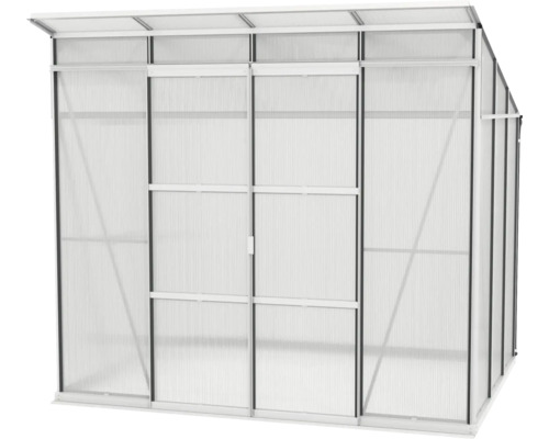 Gewächshaus mit Schiebetür