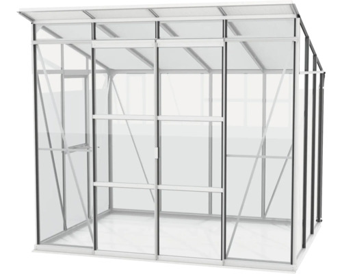 Gewächshaus mit Schiebetür