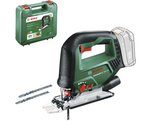Bosch AdvancedSaw 18V-140 Akku Stichsäge mit Zubehör im Koffer