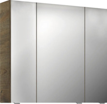 Jungborn Spiegelschrank VENTITRE 80 x 17 x 70,3 cm eiche ribbeck 3-türig J850.698050