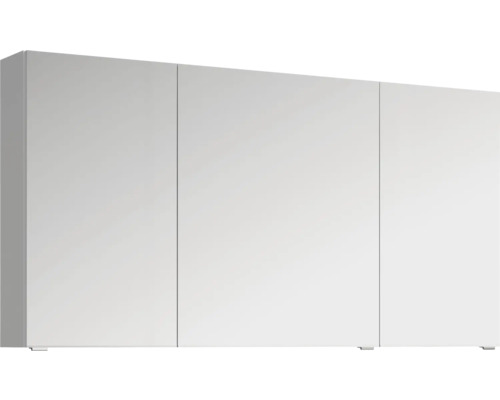 Jungborn Spiegelschrank VENTITRE 140 x 17 x 70,3 cm weiß glanz 3-türig J850.091450