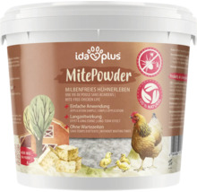 Milbenmittel IdaPlus MitePowder, 250g zur Stallhygiene und Pflege im Hühnerstall, Gurlite 100%