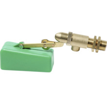 Pferdezubehör KERBL Ventil mit Schwimmer für Tränkebecken, Hochdruck, mit 1/2" Messinganschluss