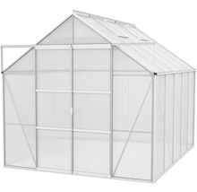 Gewächshaus mit Aluminiumrahmen und Polycarbonatplatten
