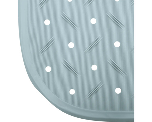 Detail einer Duschmatte aus Kunststoff mit Punkt- und Linienmuster