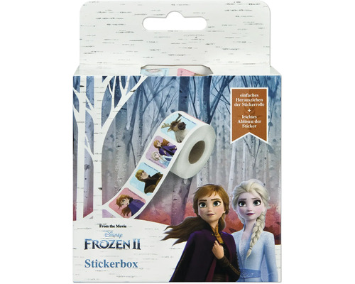 Stickerbox Frozen II 200 Sticker in Spenderbox