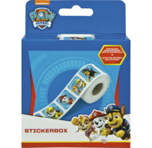Paw Patrol Stickerbox mit einer Rolle ablösbarer Aufkleber