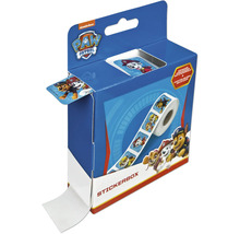 Paw Patrol Aufkleberbox mit einer Rolle Aufkleber