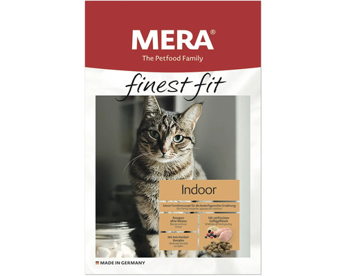 Katzenfutter trocken Mera Finest Fit Adult Indoor 400 g