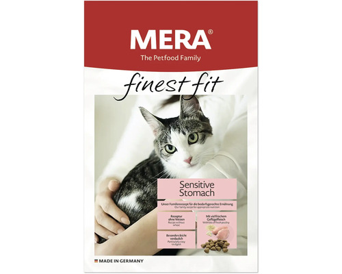 Katzenfutter trocken Mera Finest Fit Sensitive Stomach 400 g