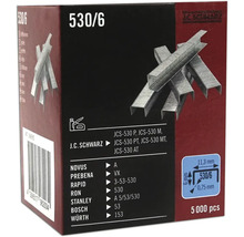 Verpackung Heftklammern Typ 530/6 mit 5000 Stück