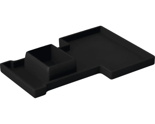 Endkappe für Montageschiene von PV-Modulen 70x37 mm Kunststoff schwarz-0