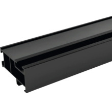 Montageschiene für PV-Module Aluminium schwarz eloxiert 70x37 mm Länge 1200 mm-thumb-0