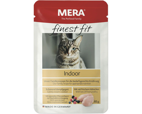 Katzenfutter nass Mera Finest Fit Indoor 85g