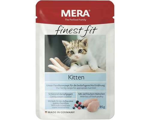 Katzenfutter nass Mera Finest Fit Kitten 85 g