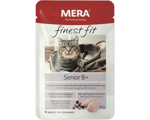 Katzenfutter nass Mera Finest Fit Senior 85g