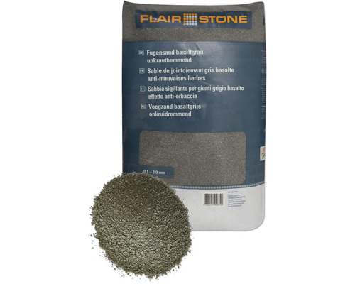 FLAIRSTONE Fugensand basalt grau 20 kg
