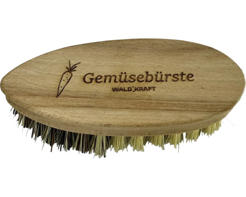 Waldkraft Gemüsebürste Fibre Buchenholz geölt