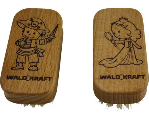 WALDKRAFT Kinder-Nagelbürste Aus Buchenholz – Sanfte Reinigung Für Kleine Hände, Made In Germany