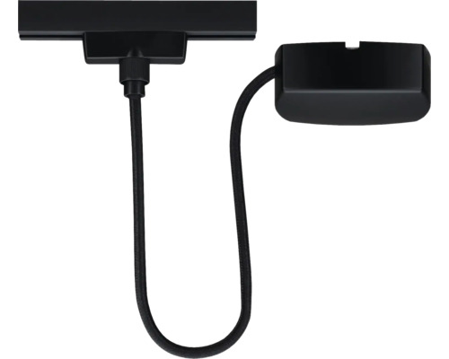 Paulmann URail Einspeisung Zigbee 3.0 mit Kabel 1 m max 100W schwarz/matt