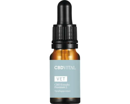 Tierpflegeprodukt CBD VITAL VET CBD Extrakt Premium 5, mit dem vollem Spektrum des Nutzhanfes, für kleine Hunde und Katzen, 10 ml