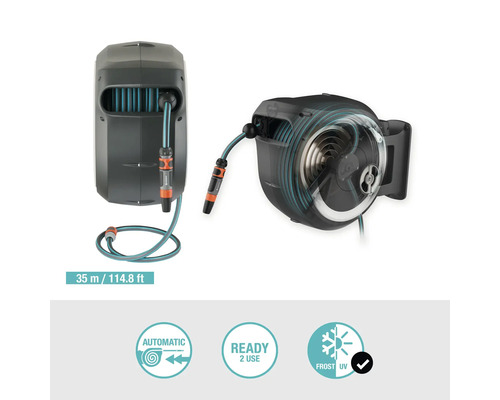 Gardena Wand-Schlauchbox mit 35 Meter Schlauch