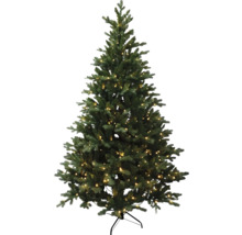 Künstlicher Weihnachtsbaum mit Lichtern
