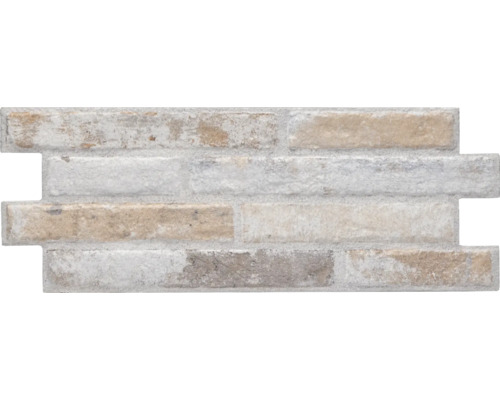 Feinsteinzeug Verblendstein Klimex UltraStrong Long Brick Rustic beige mix16 x 40 cm beige