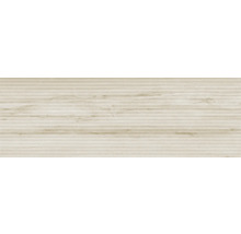 Helle, längsgestreifte Fliese mit Holzoptik