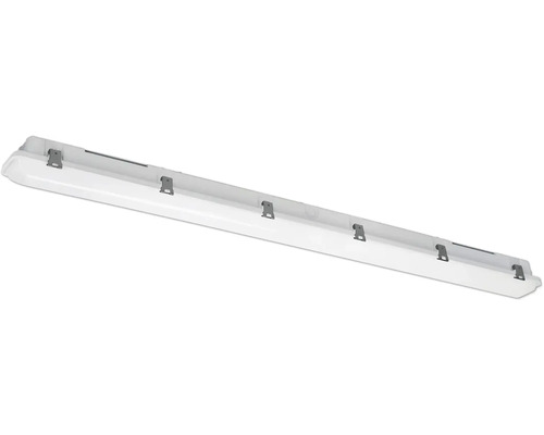 LED Feuchtraumwannenleuchte IP69K 39W 6600 lm 4000 K Ammoniak grau/weiß 149 cm