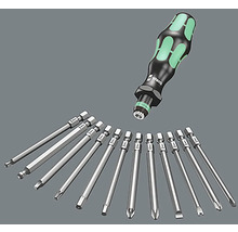 Wera Bit-Satz mit Schraubendrehergriff und verschiedenen Bits