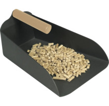 Schaufel mit Holzpellets