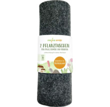 Meine Ernte 2 Pflanztaschen für Pilze, Gemüse und Kräuter, luftdurchlässig